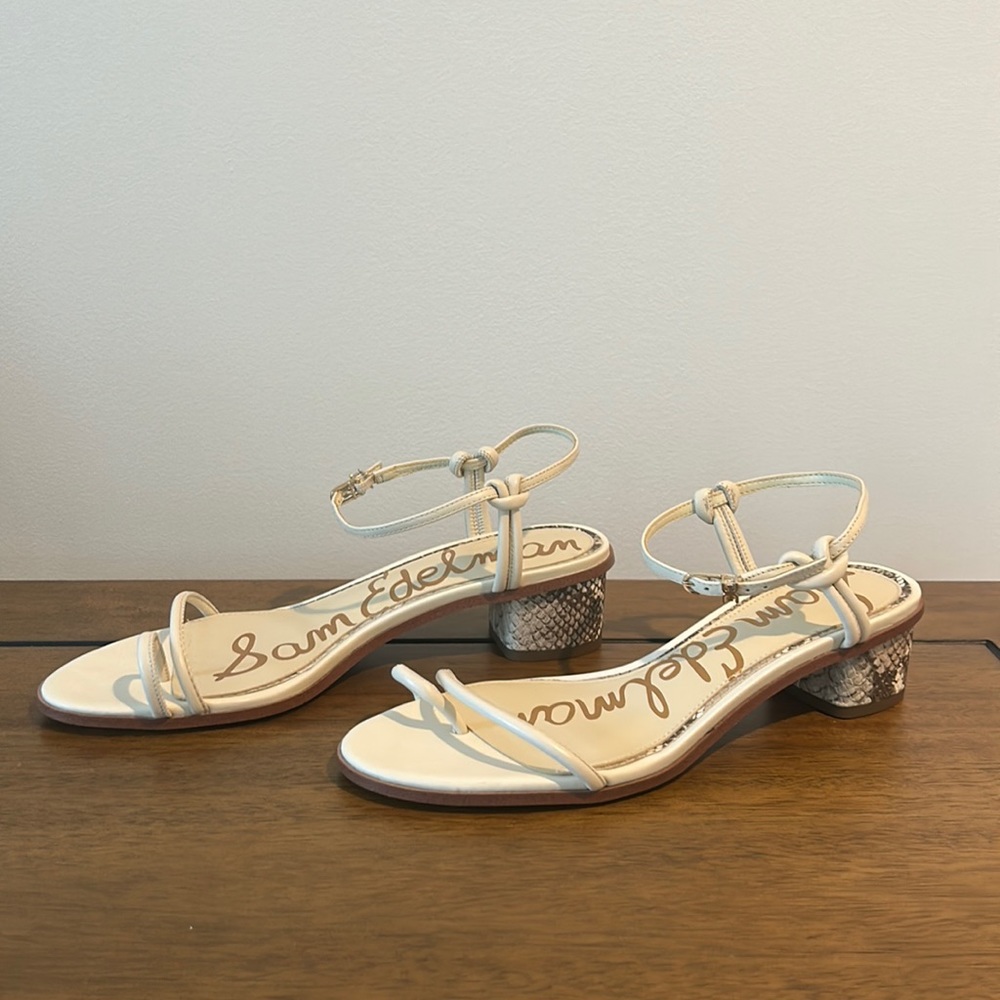 Brand New Sam Edelman Block Heel Sandals